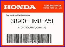 NEW Genuine OEM Honda CONTROL UNIT, CHANGE 38910-HM8-A51