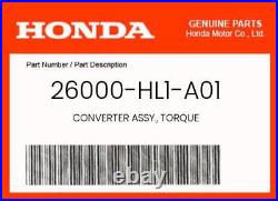 NEW Genuine OEM Honda CONVERTER ASSY, TORQUE 26000-HL1-A01