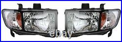 NEW Left & Right Genuine Headlights Headlamps Pair Set For Honda Ridgeline 06-08