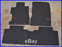 NEW OEM Genuine Honda Civic 4dr Si Black Carpet Floor Mats 83600-SNX-A01ZA