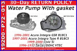 New Genuine Honda Acura B18 B16 Water Pump 19200-p72-013 Gsr CIVIC Si New Genuine Honda Acura B18 B16 Water Pump 19200-p72-013 Gsr CIVIC Si