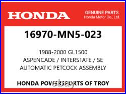 New Genuine Honda Automatic Petcock Assembly 1988-2000 Gl1500 16970-mn5-023 New Genuine Honda Automatic Petcock Assembly 1988-2000 Gl1500 16970-mn5-023