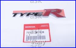 New Genuine Honda CIVIC 3D FN2 Type R Euro Rear Emblems Badge Set of 3 JDM