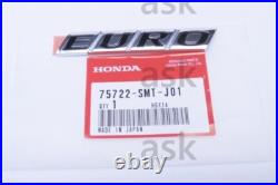 New Genuine Honda CIVIC 3D FN2 Type R Euro Rear Emblems Badge Set of 3 JDM