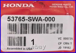 New Genuine Honda Cooler 53765SWA000 / 53765-SWA-000 OEM