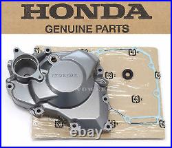 New Genuine Honda Left Engine Stator Magneto Side Cover Kit 09 CRF450 R OEM #N20
