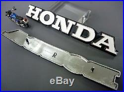 New Genuine Honda NOS CB750K2 Fuel Gas Tank Emblem Set 1969-1976 87121-341-000