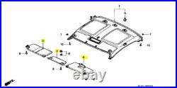 New Genuine Honda NSX E-NA1 Sun Visor Right & Left & Center Set NH208L JDM RHD