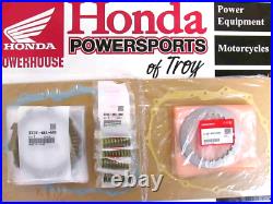New Genuine Honda Oem Clutch Kit 1999-2014 Trx400ex/x With 2 Cover Gaskets