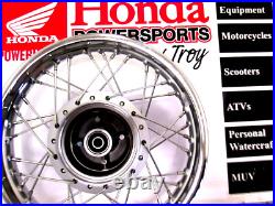 New Genuine Honda Oem Complete Rear Wheel 2013-2026 Crf110f 42650-kyk-305