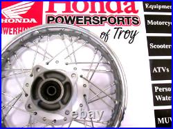 New Genuine Honda Oem Complete Rear Wheel 2013-2026 Crf110f 42650-kyk-305