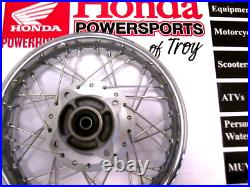 New Genuine Honda Oem Complete Rear Wheel 2013-2026 Crf110f 42650-kyk-305