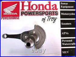 New Genuine Honda Oem Crankshaft 2012-2014 Trx420fa/fpa Rancher Automatic