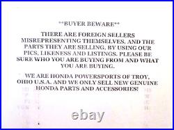 New Genuine Honda Oem Cylinder 2001-2025 Trx250x Ex Tm Te Te1 12100-hn6-000
