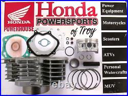 New Genuine Honda Oem Cylinder, Piston Kit & Gaskets 1998-2004 Trx450 Foreman