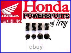 New Genuine Honda Oem In. & Ex. Valves And Springs 2004-05 Trx450r