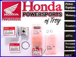 New Genuine Honda Oem Piston Kit 1996-1999 Cr125r 13110-kz4-506