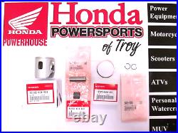 New Genuine Honda Oem Piston Kit 1996-1999 Cr125r 13110-kz4-506