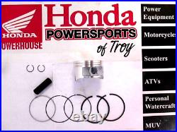 New Genuine Honda Oem Piston Kit 1999-07 Trx400ex / 1996-04 Xr400r