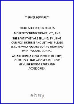New Genuine Honda Oem Piston Kit With Gaskets And Air Filter 2006-2024 Trx90