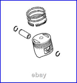 New Genuine Honda Oem Piston Kit (std Size) + Gasket Kit 2000-13 Xr80r/crf80f