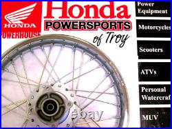 New Genuine Honda Oem Rear Wheel 2014-22 Crf125fb 16 Big Wheel 42650-k28-306