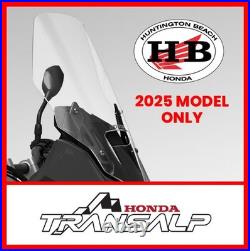 New Genuine Honda Oem Tall Windscreen For 2025 Xl750 Transalp 08r71-mlc-d30