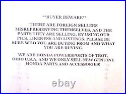 New Genuine Honda Oem Throttle Body Assembly 2014-2019 Trx500 16400-hr4-a43