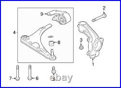 New Genuine Honda Pilot Front Lower Control Arm Assembly Right OE 51350TZ5A10