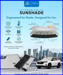 New Genuine Honda Premium Sunshade (Fits all 2025-2026 Ridgeline models)