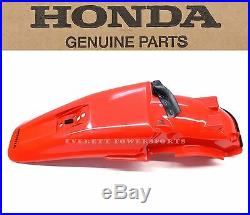 New Genuine Honda Rear Fender 2000-2007 XR650 R OEM Fighting Red Mudguard #E43
