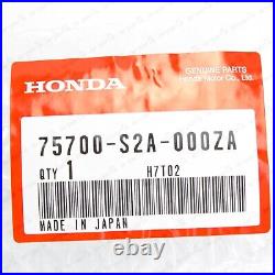Genuine Honda S2000 Rear Emblem Trunk Badge – 02-09 AP1 AP2 – OEM 75701-S2A-J00, Chrome