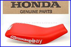 New Genuine Honda Seat 01 02 03 04 05 TRX250 EX Sportrax Red Saddle OEM #T13