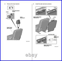 New! Genuine Honda Seat Back Protectors (Fits 2024-2025 Passport)