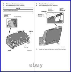 New! Genuine Honda Seat Back Protectors (Fits 2024-2025 Passport)