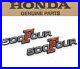 New-Genuine-Honda-Side-Cover-Emblem-Set-1971-1973-CB500-K0-K1-K2-Four-OEM-V31-01-zi