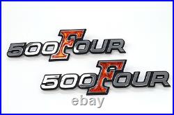New Genuine Honda Side Cover Emblem Set 1971-1973 CB500 K0 K1 K2 Four OEM #V31 New Genuine Honda Side Cover Emblem Set 1971-1973 CB500 K0 K1 K2 Four OEM #V31