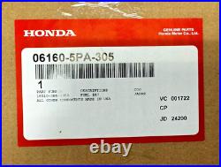 New! Genuine OE Honda Injector Kit Fuel 1.5L (06160-5PA-305) ACCORD, CIVIC, CR-V