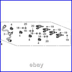 New Genuine OE Honda Injector Kit Fuel 1.5L (06160-5PA-305) ACCORD, CIVIC, CR-V