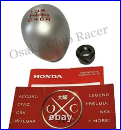 New Genuine OEM DC5 Honda Integra Type R Aluminum Shift Knob & Nut 02-06 6MT JDM