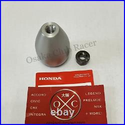 New Genuine OEM DC5 Honda Integra Type R Aluminum Shift Knob & Nut 02-06 6MT JDM