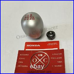 New Genuine OEM DC5 Honda Integra Type R Aluminum Shift Knob & Nut 02-06 6MT JDM