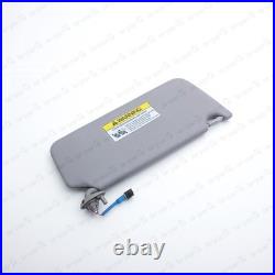New Genuine OEM Honda 13-17 Accord Gray Driver Sun Visor NH836L 83280-T2F-A52ZB