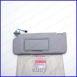 New Genuine OEM Honda 13-17 Accord Gray Driver Sun Visor NH836L 83280-T2F-A52ZB