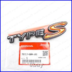 New Genuine OEM Honda Integra Acura 02-06 RSX DC5 Type S Emblem 75717-S6M-J01