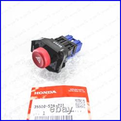 New Genuine OEM Honda S2000 AP1 AP2 Red Hazard Switch 35510-S2A-Z01