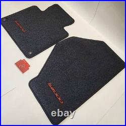 New Genuine OEM Honda S2000 Floor Mat Set 00-09 Black / Red Logo USDM AP1 AP2 OE