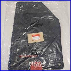 New Genuine OEM Honda S2000 Floor Mat Set 00-09 Black / Red Logo USDM AP1 AP2 OE