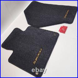 New Genuine OEM Honda S2000 Floor Mat Set 00-09 Black / Yellow USDM AP1 AP2 CR