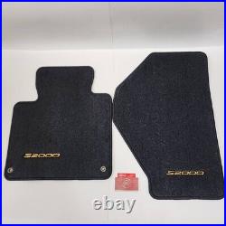 New Genuine OEM Honda S2000 Floor Mat Set 00-09 Black / Yellow USDM AP1 AP2 CR